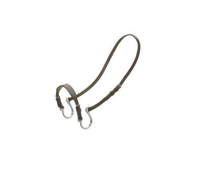 Capezzina Chiudibocca Allemande En Cuir Type Hannover Drop Noseband Capezzina Chiudibocca Allemande En Cuir Type Hannover Drop Noseband